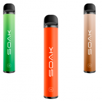 (М) Одноразовая электронная сигарета SOAK X (2200) - Lychee Lemonade (Личи Лимонад)