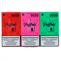 Одноразовая электронная сигарета PUFFMI DURA 9000 - WATERMELON BUBBLEGUM (Арбузная жвачка)